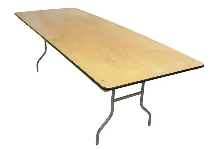 8 Foot Wood Tables 