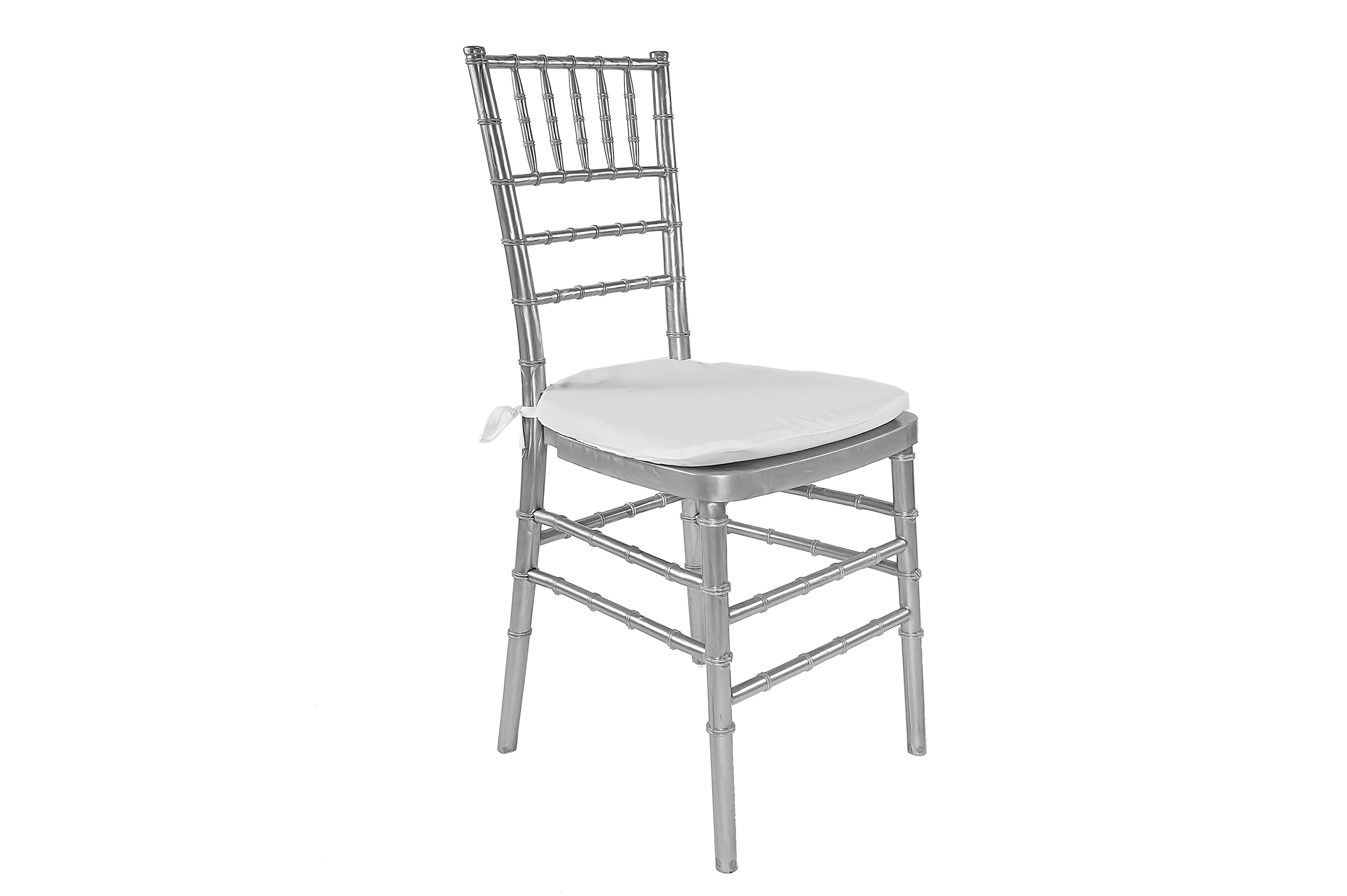 Silver Chiavari With Cushion