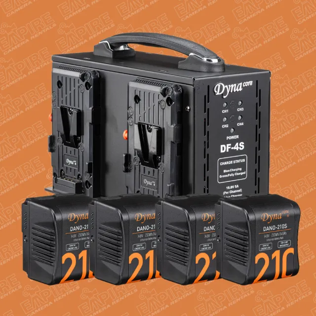 V-Lock Battery Kit - Dynacore DANO 4 x 210Wh 