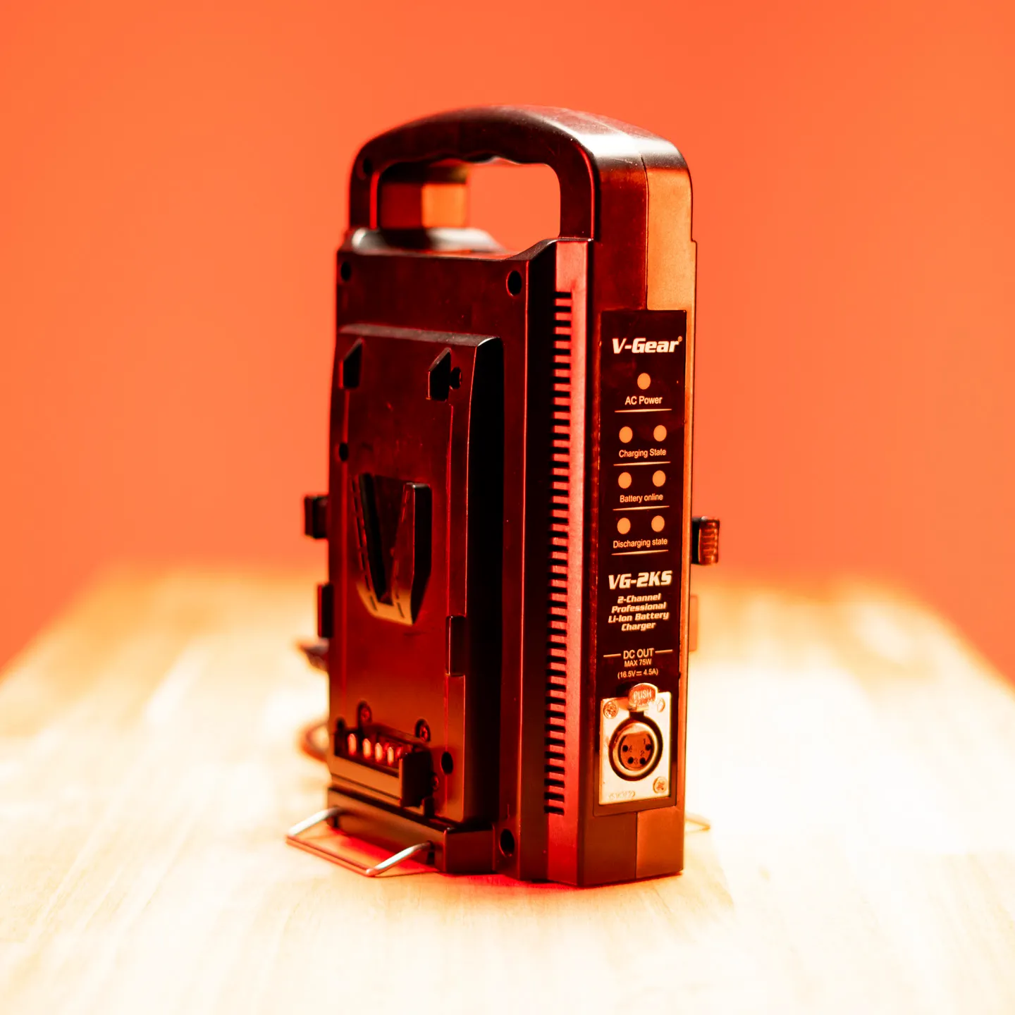 2 Bay V-Lock Charger