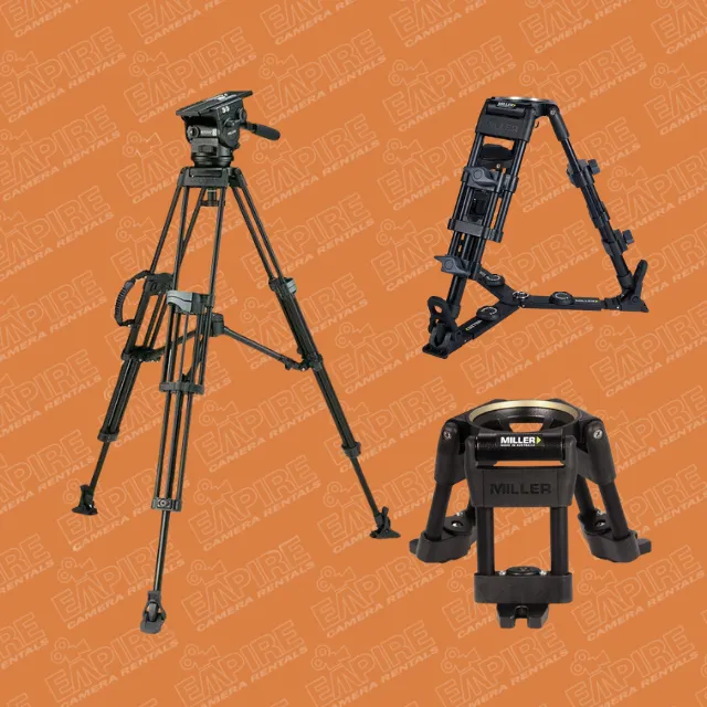 Miller 100mm Tripod Kit - Full / Baby / Hi Hat