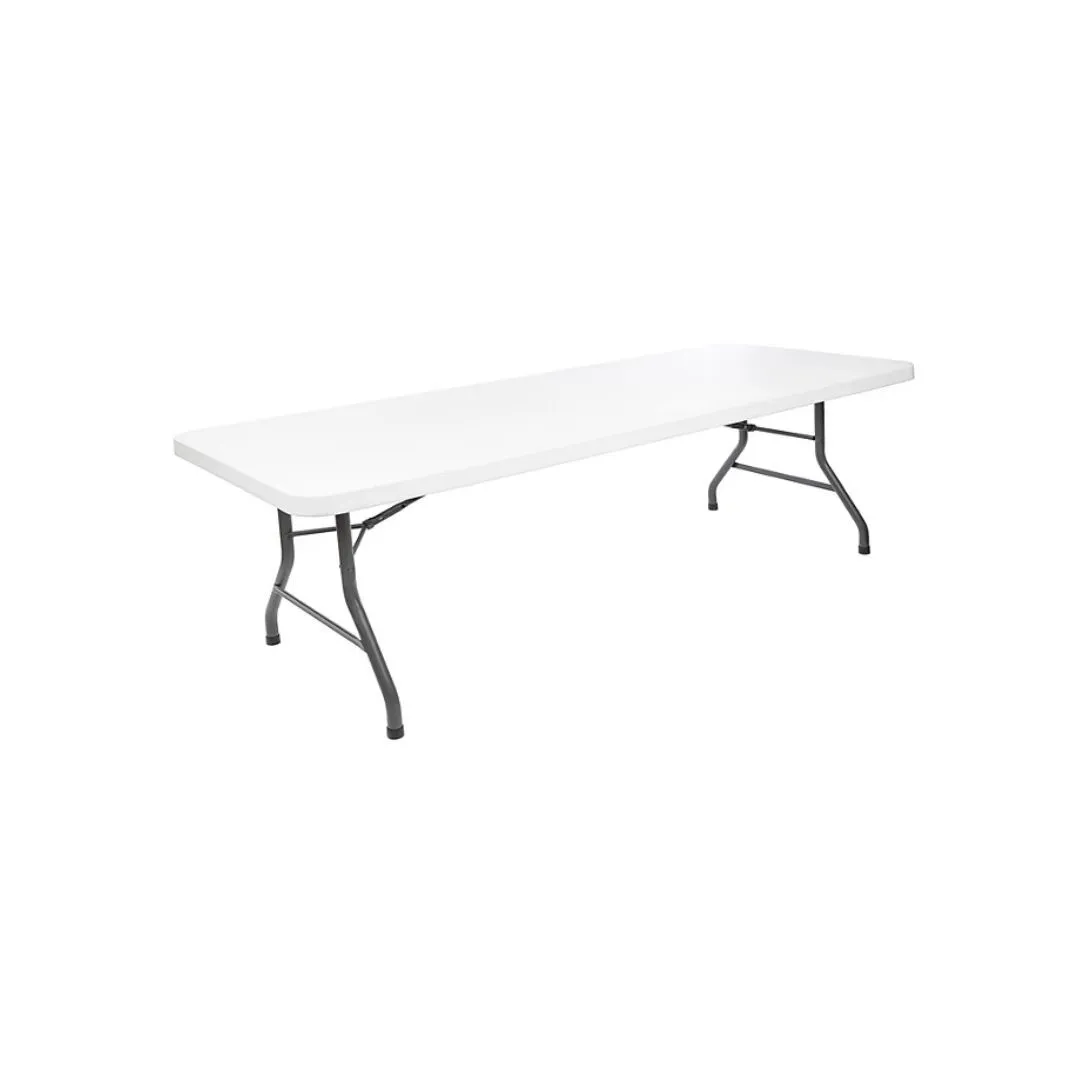 8 Ft Industrial-Grade Folding Banquet Table