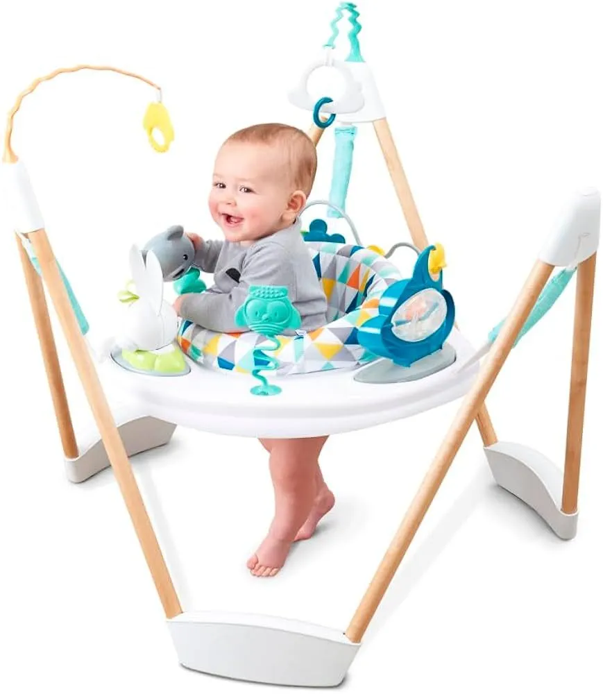 Evenflo Exersaucer Wood Frame Jumper