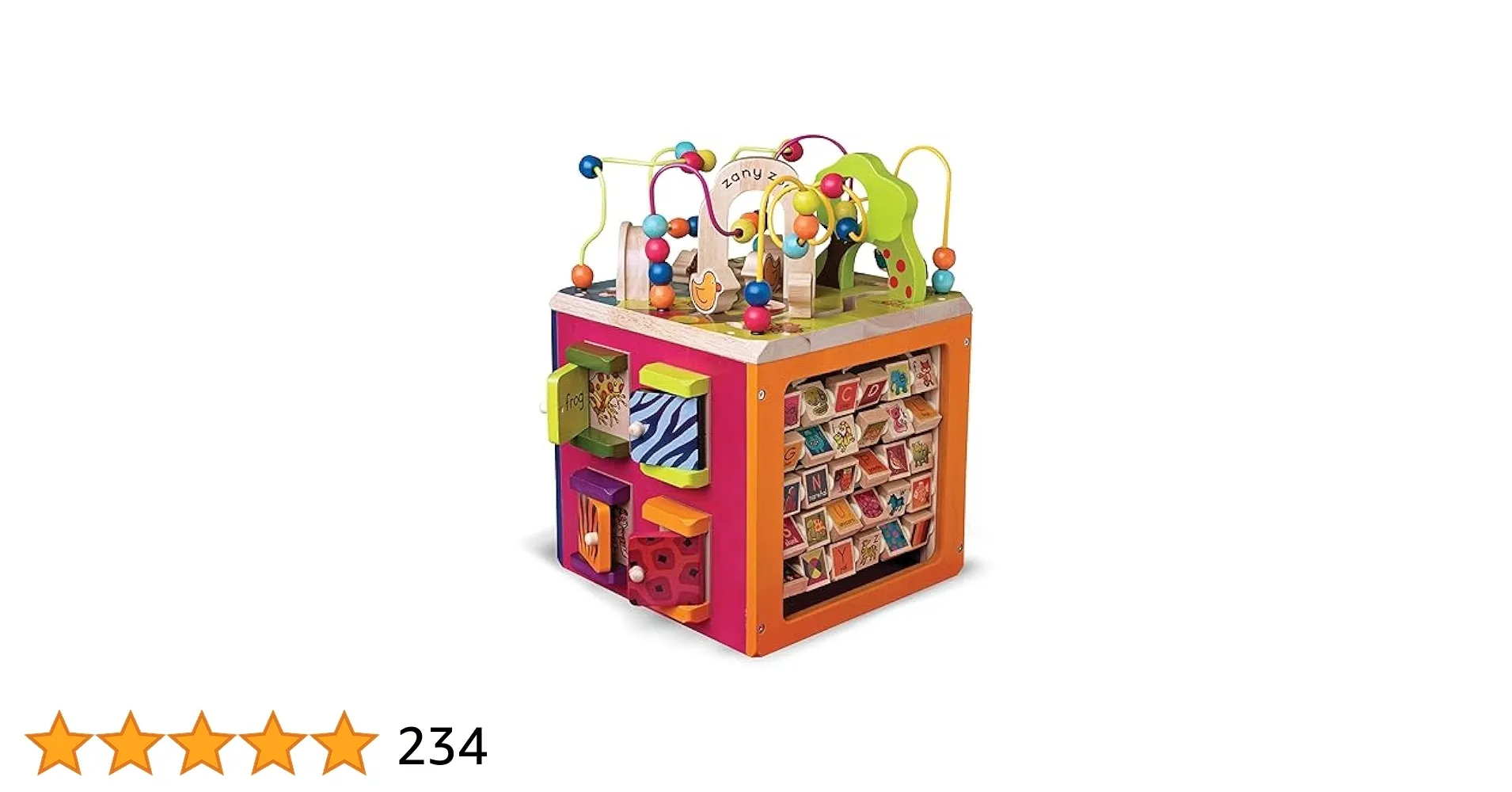 Activty Cube Zany Zoo