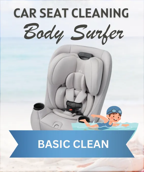 Body Surfer - Basic Car Seat Cleaning