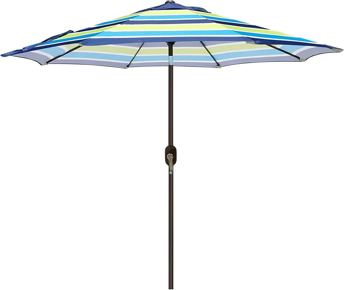 Striped Beach Umbrella
