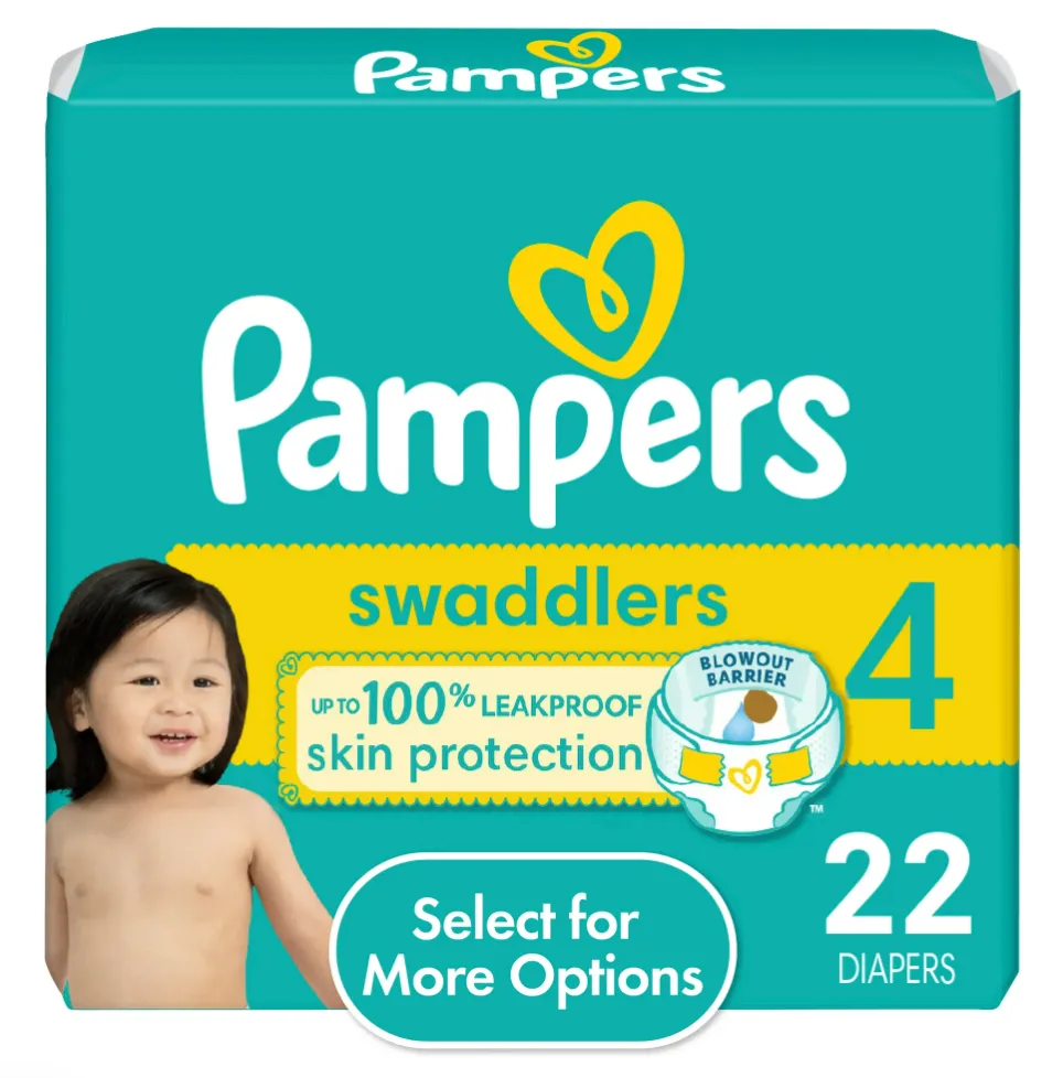 Pampers Diapers - Size 4