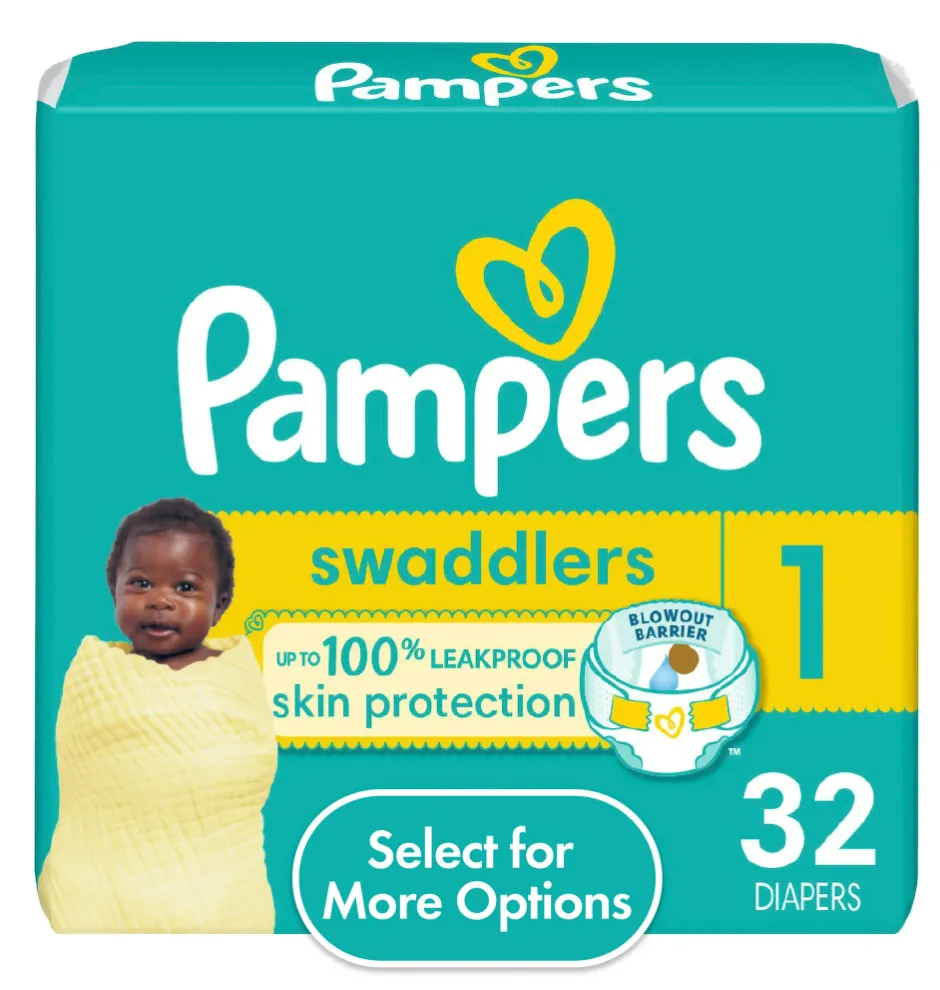 Pampers Diapers - Size 1