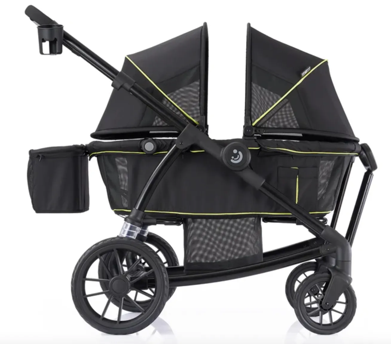Pamo Babe Unisex 2-Seat Wagon Stroller Folding Stroller