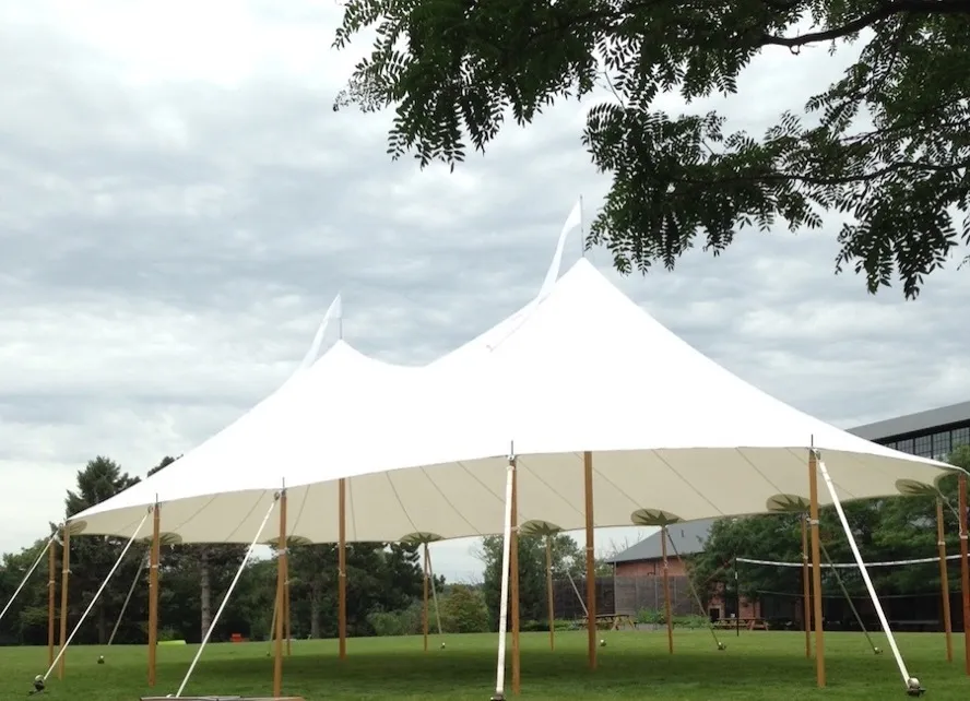 20x37 Sailcloth Pole Tent