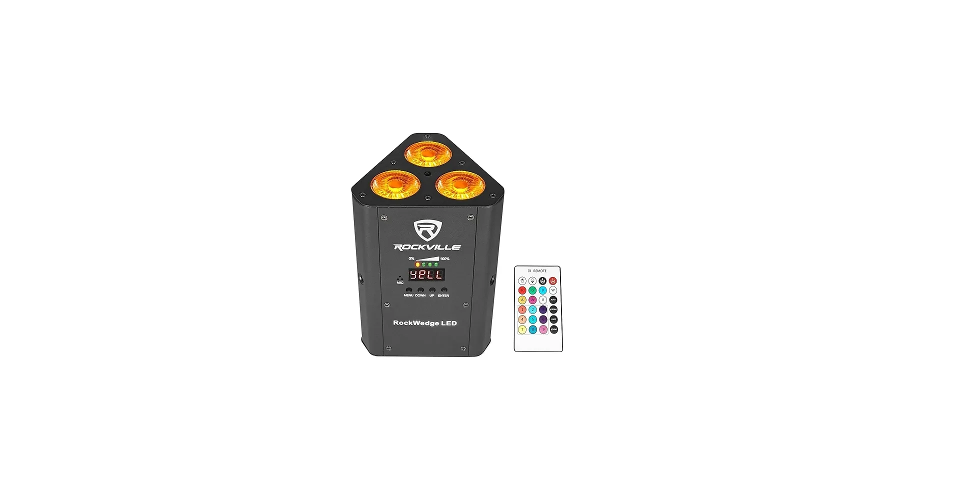 Rockville PAR Wash/Up Lights - 80W