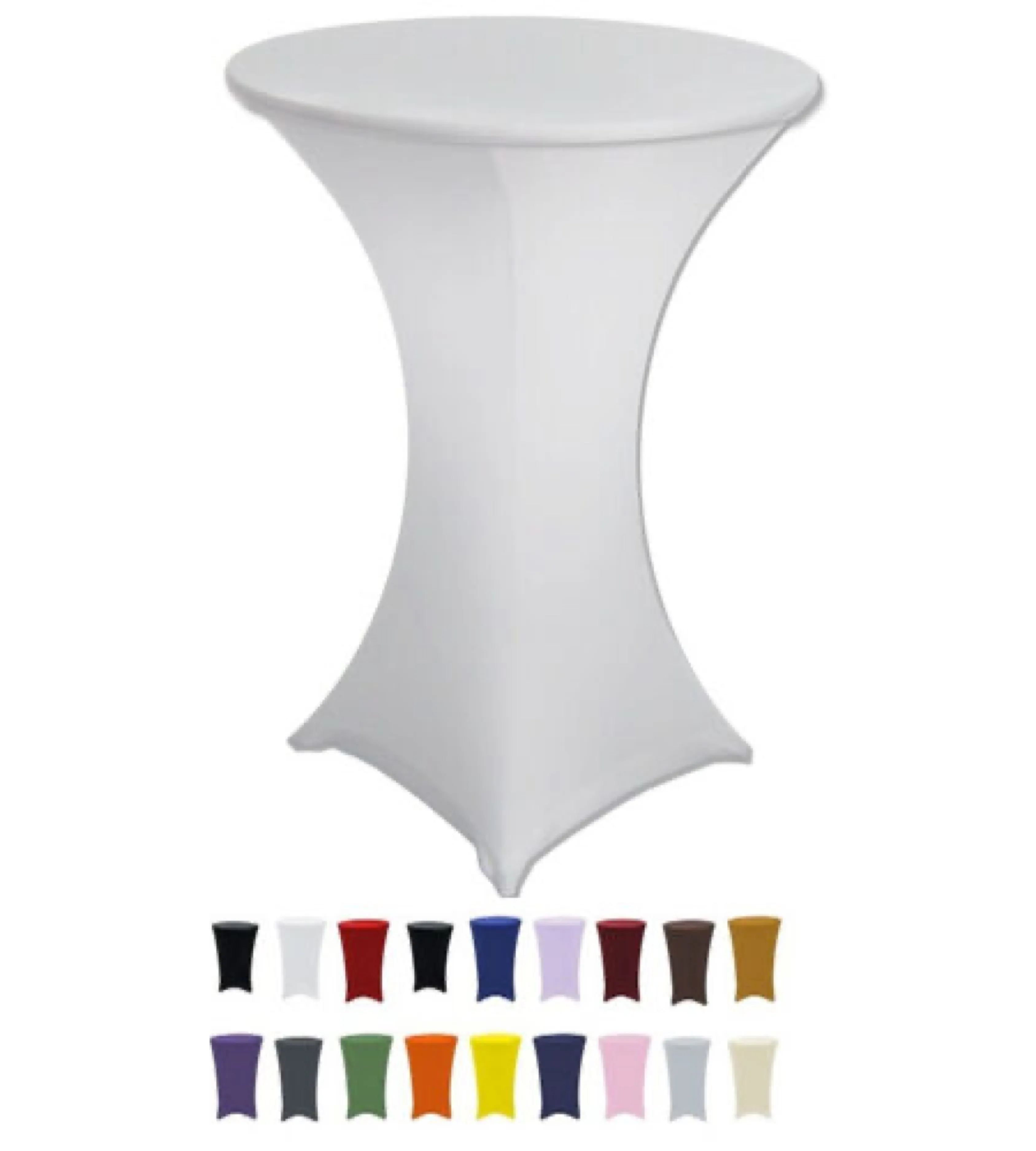 36" Spandex Cocktail Table Cover
