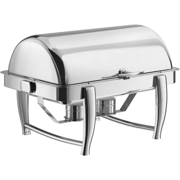 Premium 8 Qt. Roll Top Chafing Dish