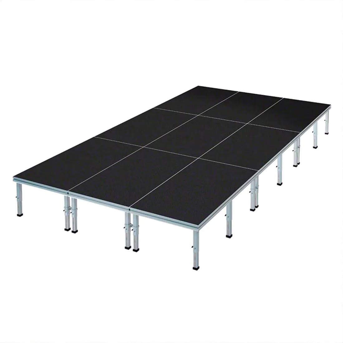 12x20 Commercial Grade Stage (16-24" Height)