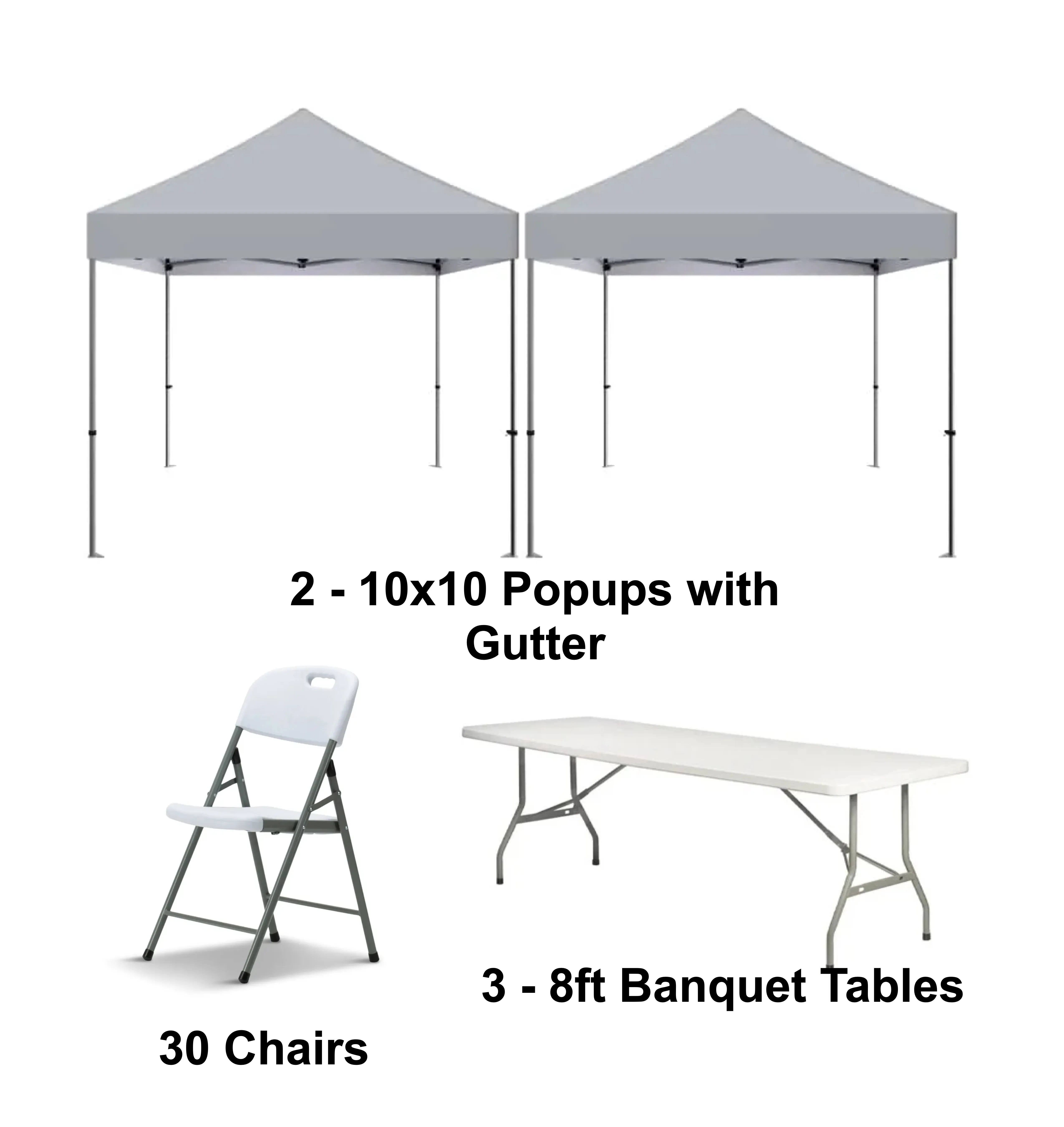 30 Person Party Tent Package 