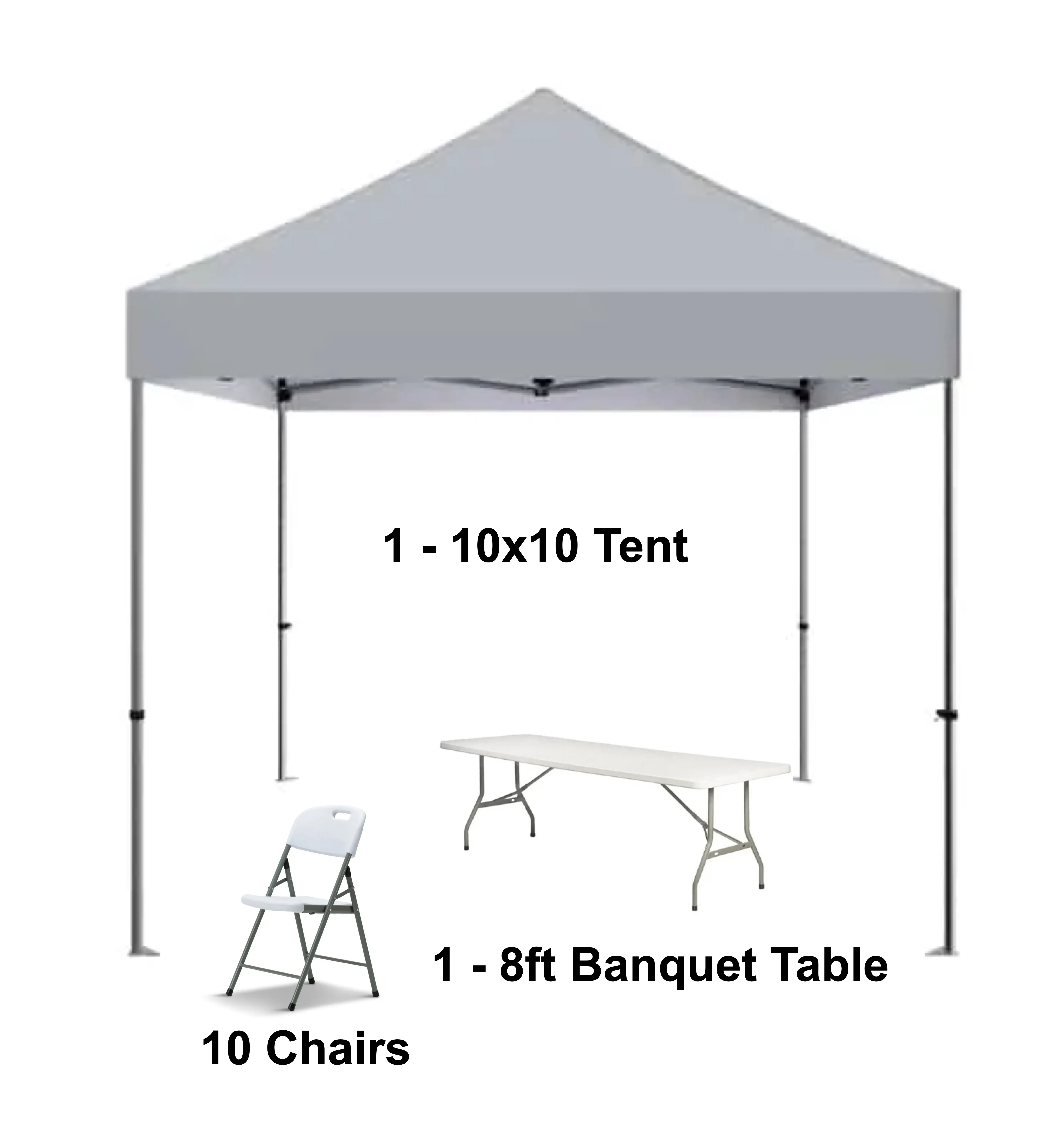 10 Person Party Tent Package