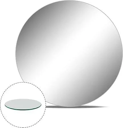 16" Round Candle Plate Mirror