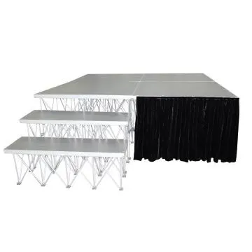 24" Stage Skirting - 8 Foot Sections