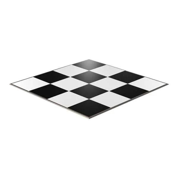 16x16 Premium Black and White Dance Floor