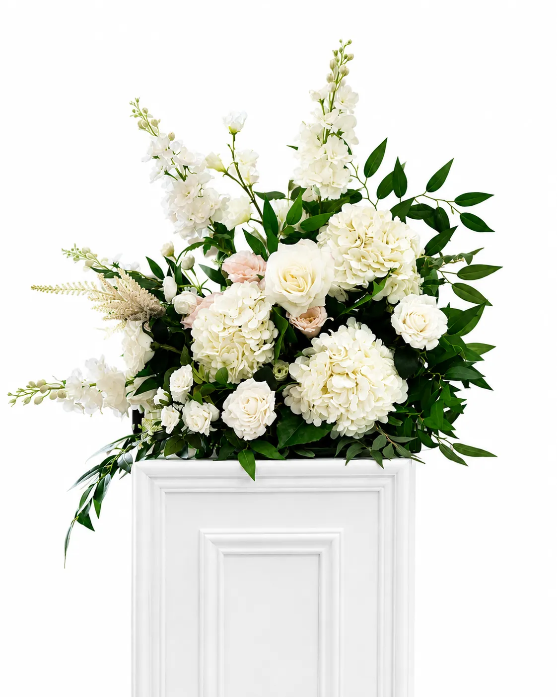 20" Aisle Meadow Flowers- Ivory Blush Collection