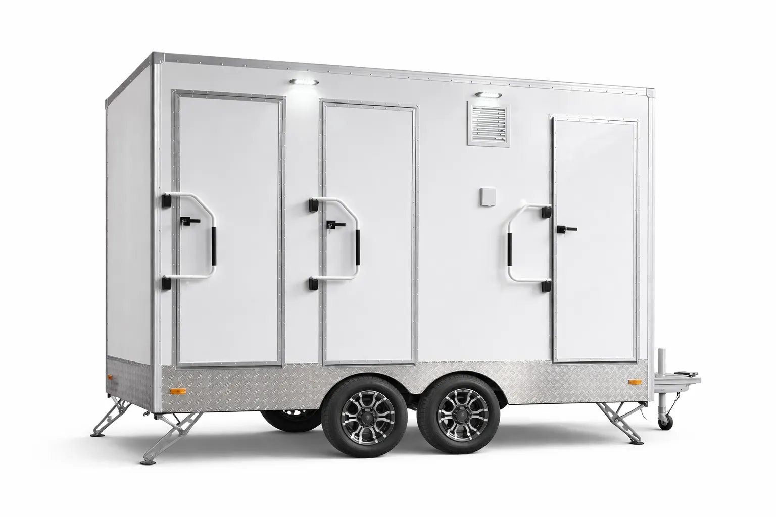 Luxury 3-Stall Restroom Trailer