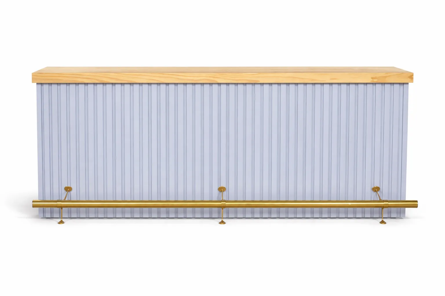 The Courtney Bar - Windy Blue - 8 Foot