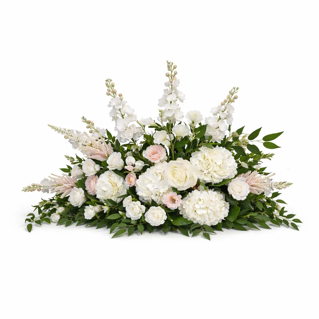 Aisle Meadow Flowers- Ivory Blush Collection 