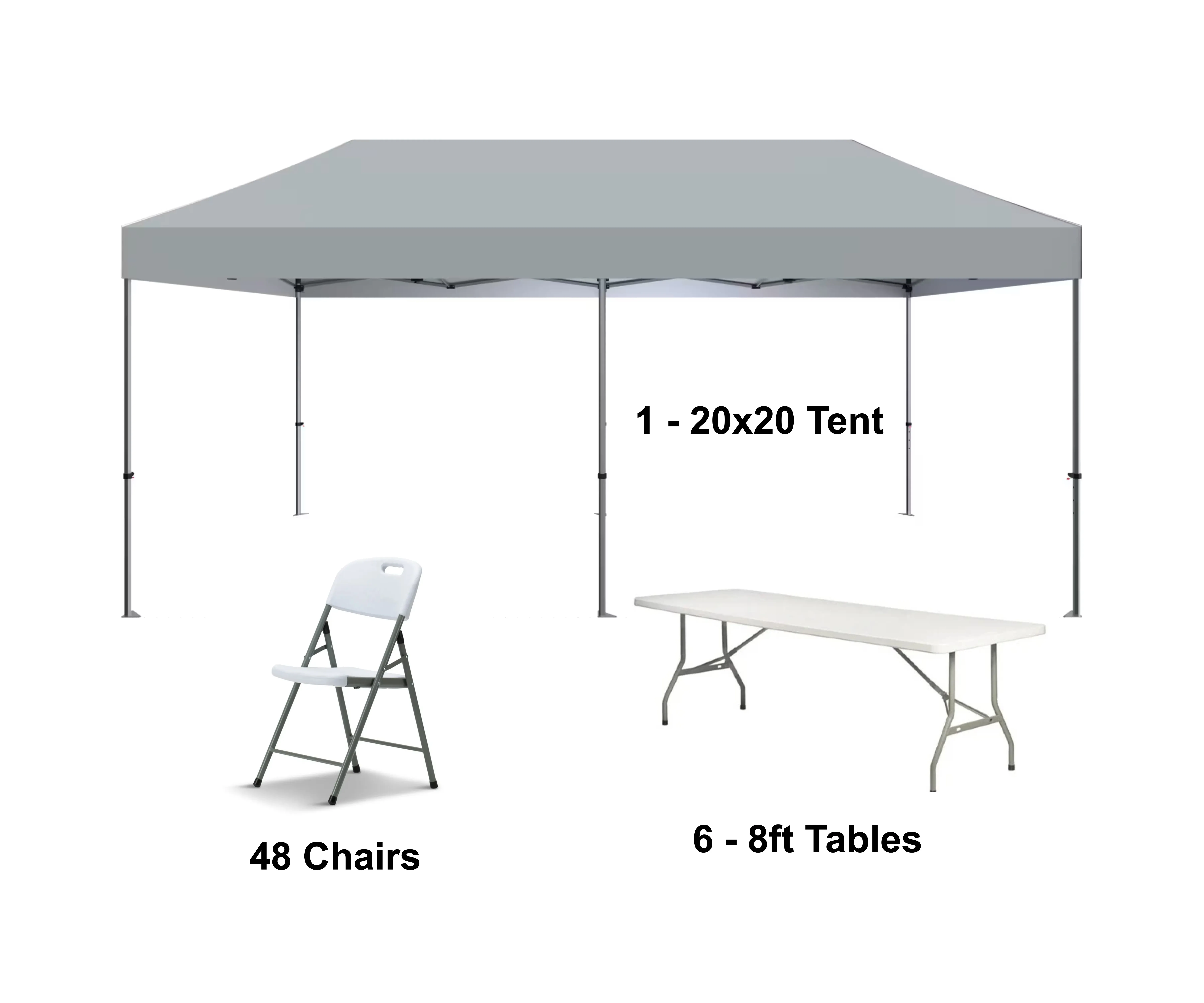 48 Person Party Tent Package
