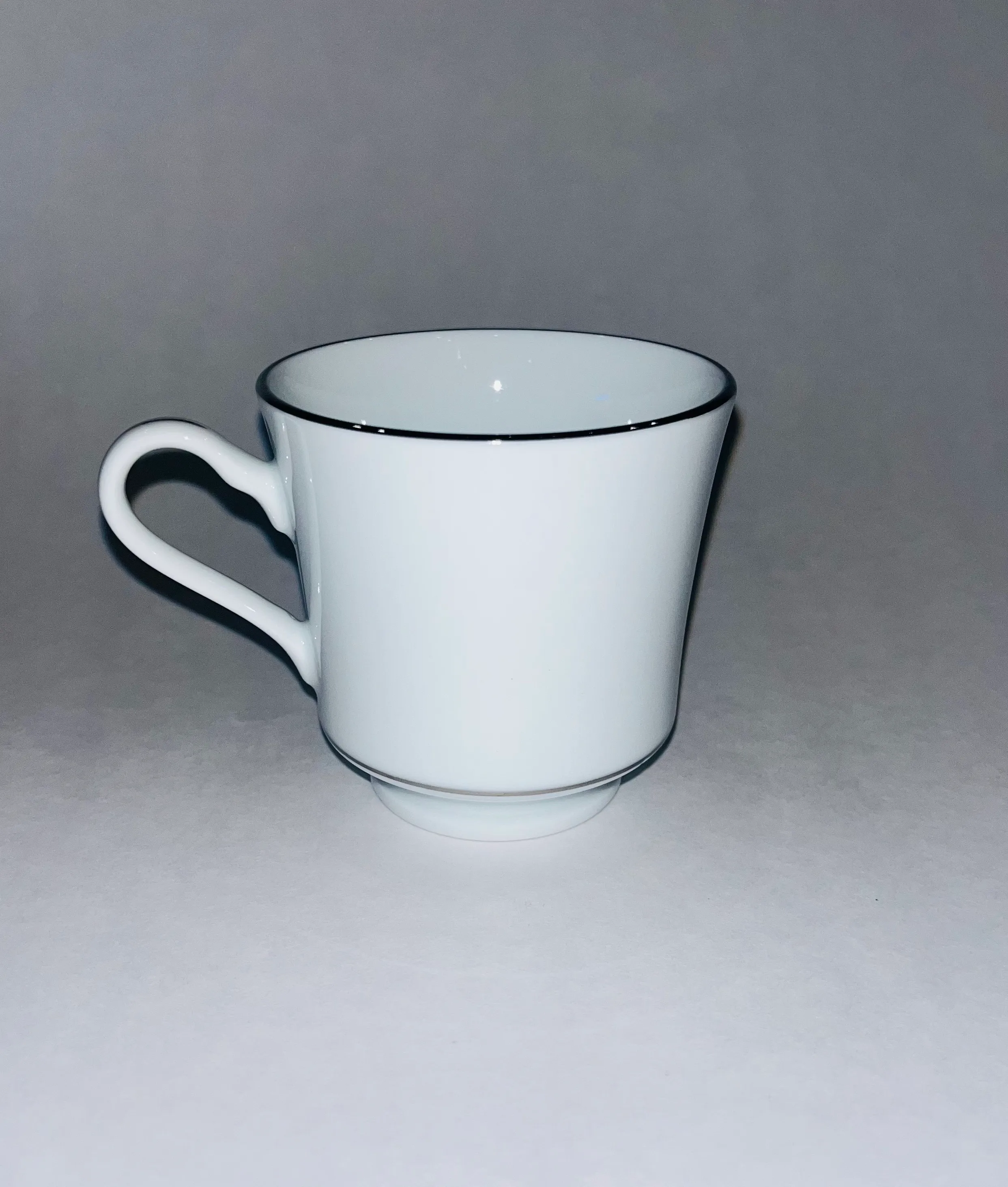 Silver Rimmed Tea/Coffee Cup 