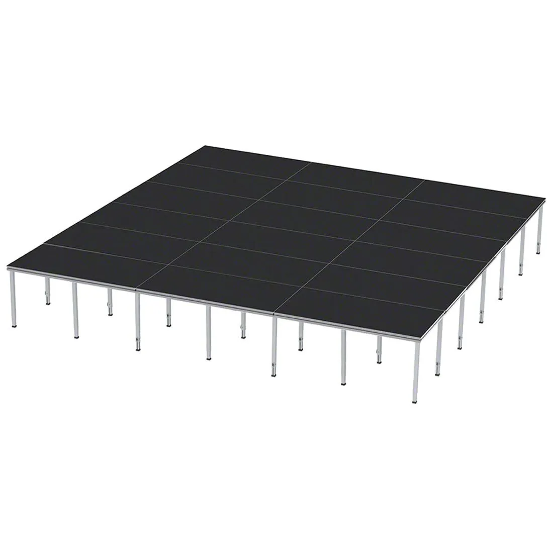 24x24 Commercial Grade Stage (16-24" Height)