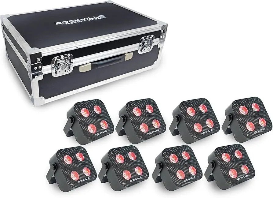Rockville Par MINI Wash/Up Lights