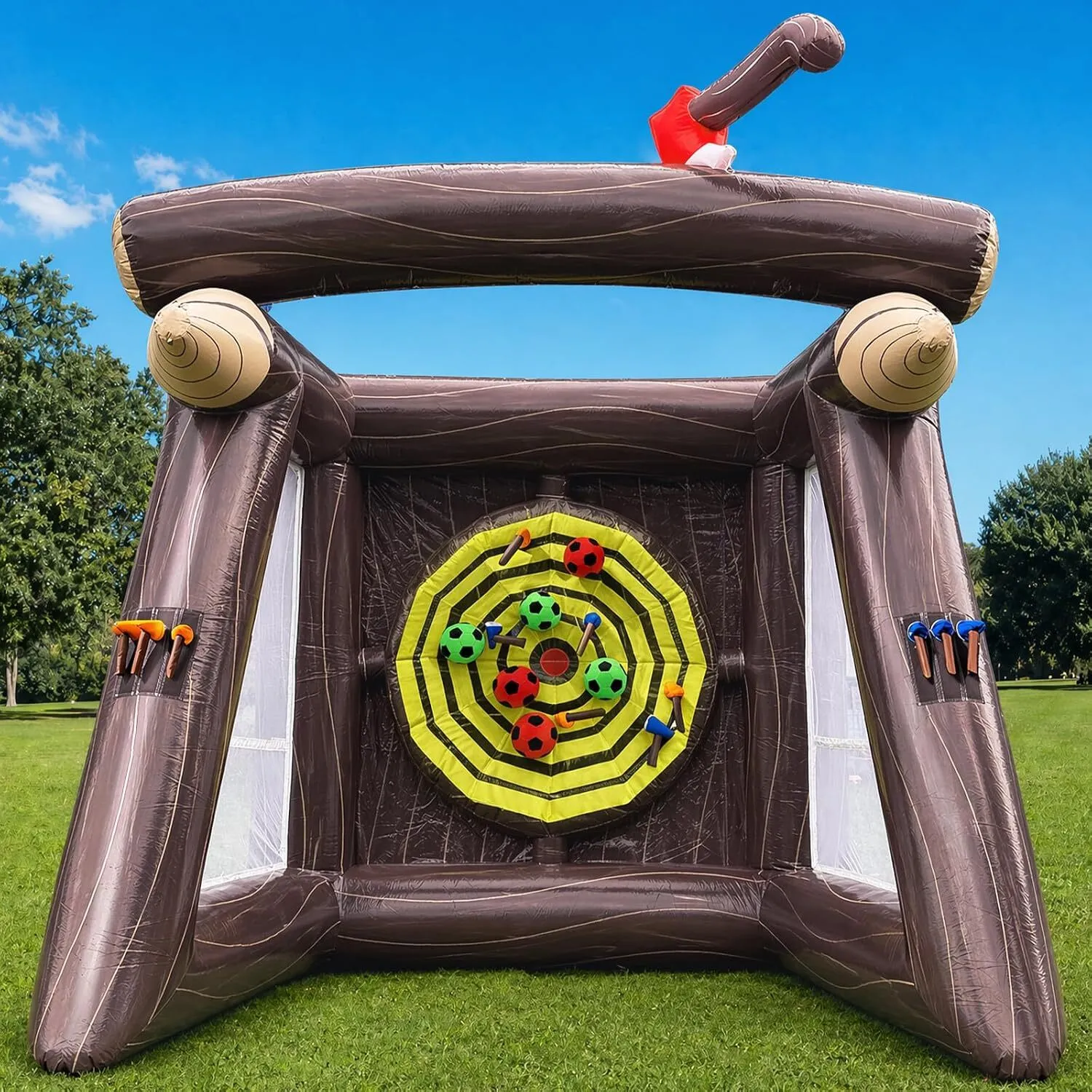 Inflatable Axe Throwing