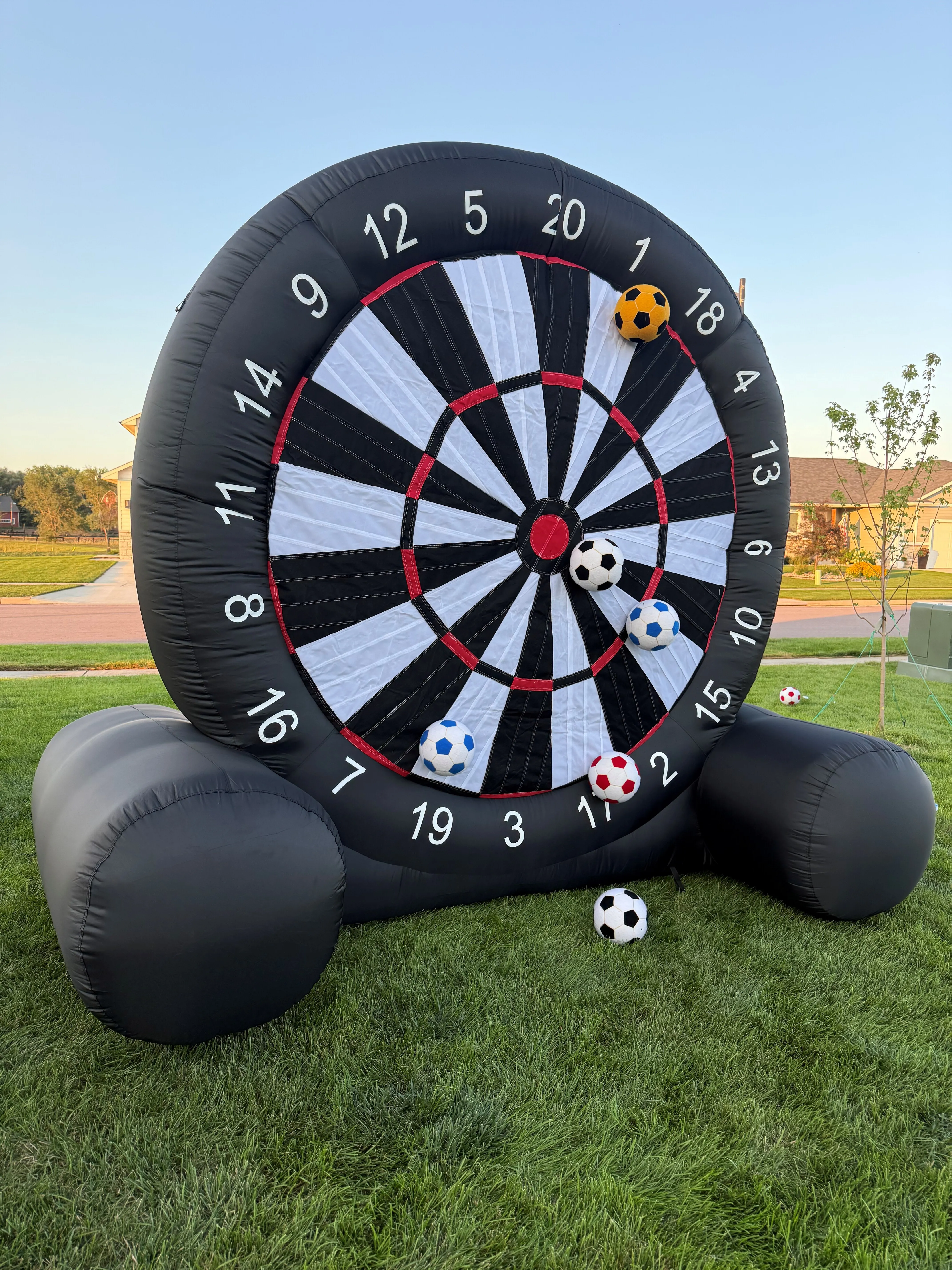 Inflatable Soccer Darts