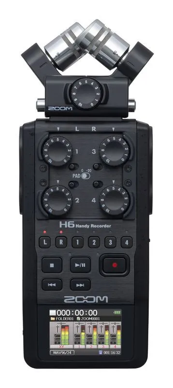 Zoom H6 Audio Recorder