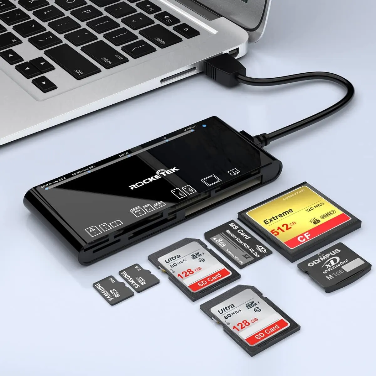 USB Multi Card Reader (Rocketek)
