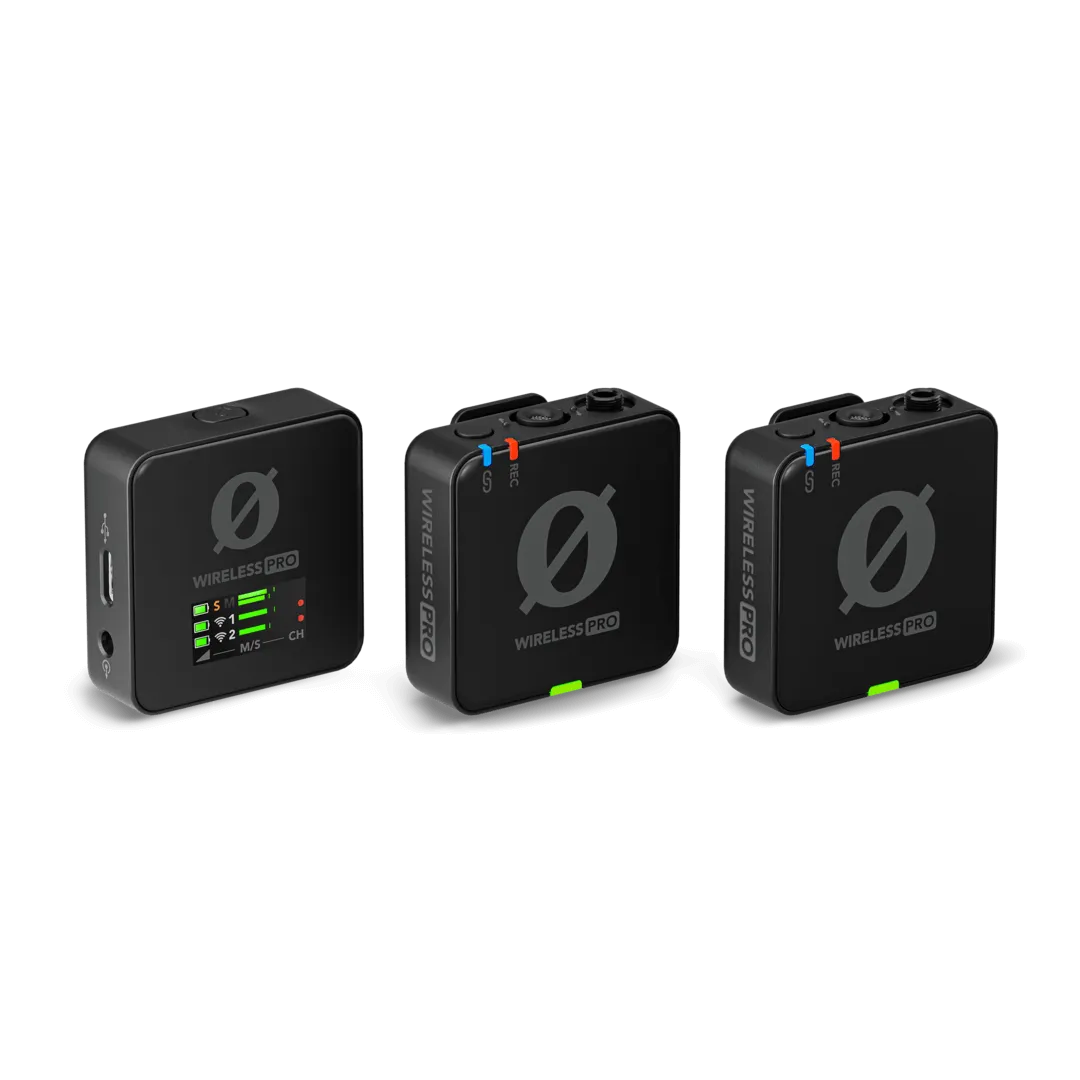 Rode Wireless Pro Compact (2 Omnidirectional Wireless Lavaliers)
