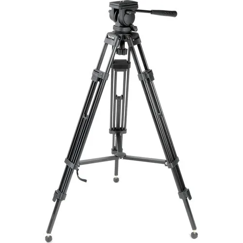 Bescor Lightweight Fluid Head Tripod