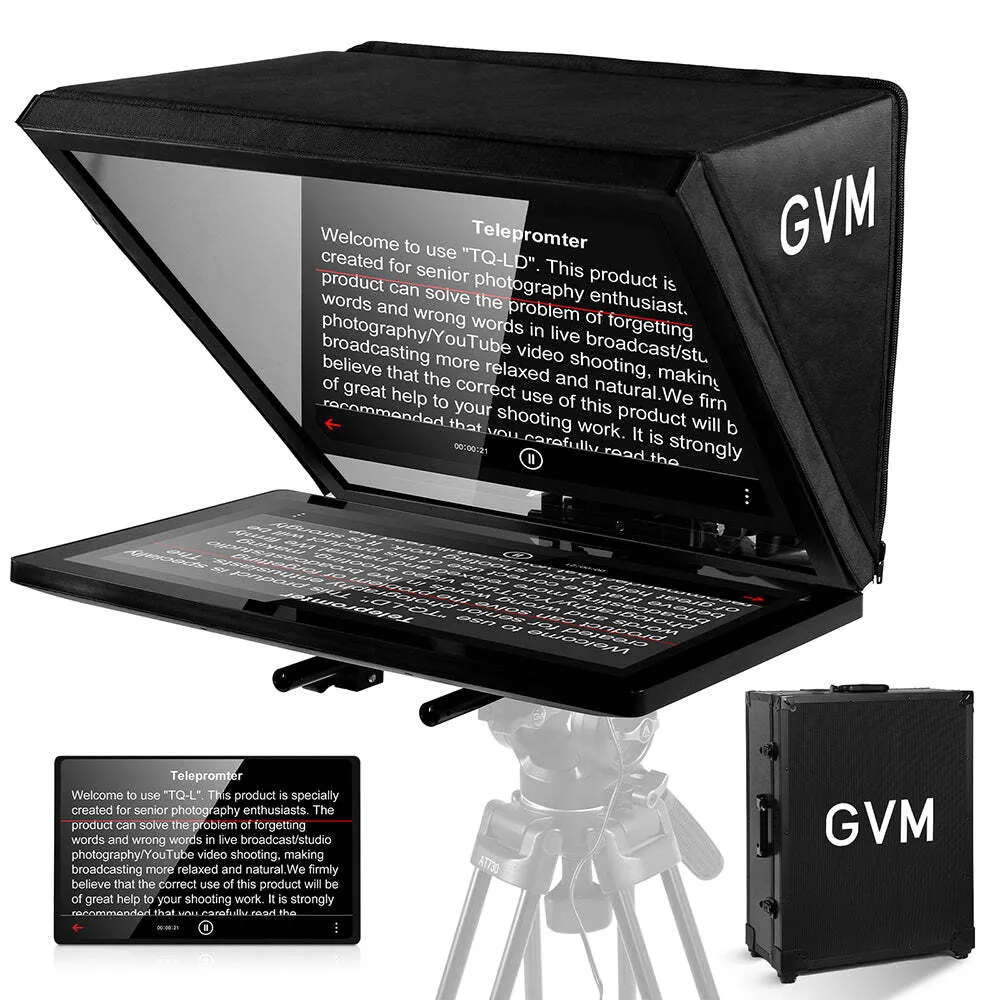 18.5" GVM Teleprompter Monitor