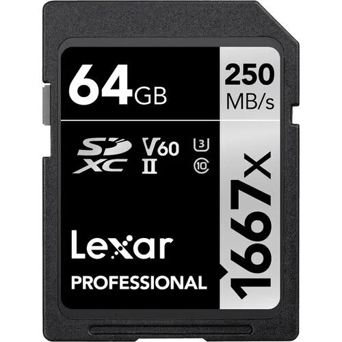 64GB V60 SD Card