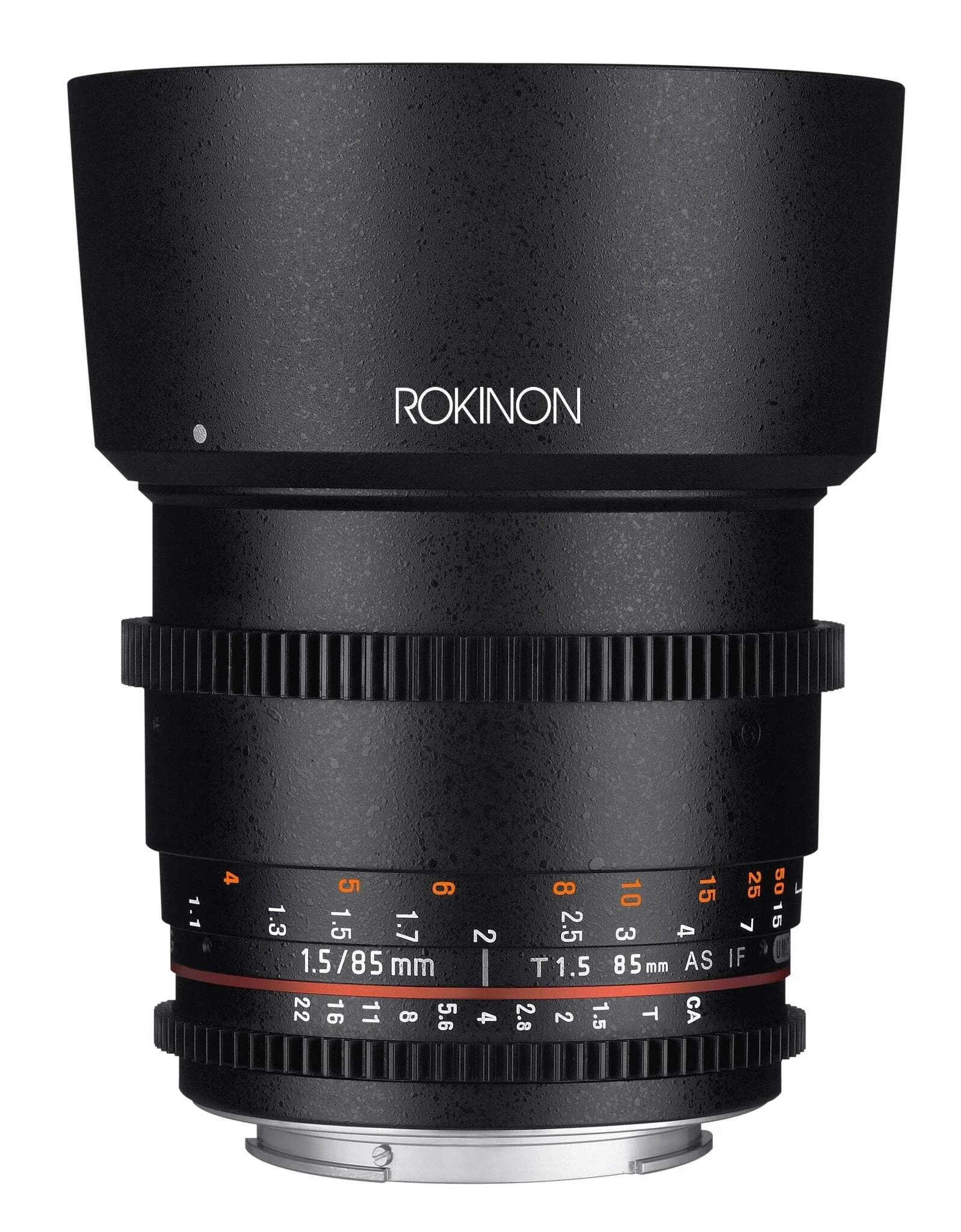 Rokinon EF 85mm t/1.5