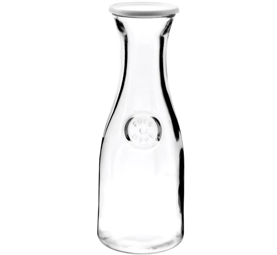 Glass Carafe with Lid, 1 Liter
