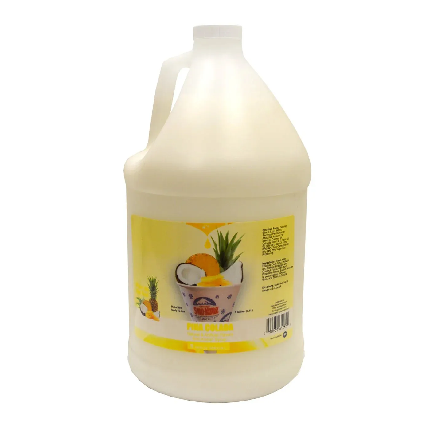 Pina Colada Gallon Slushy Machine Syrup/Drink Mix