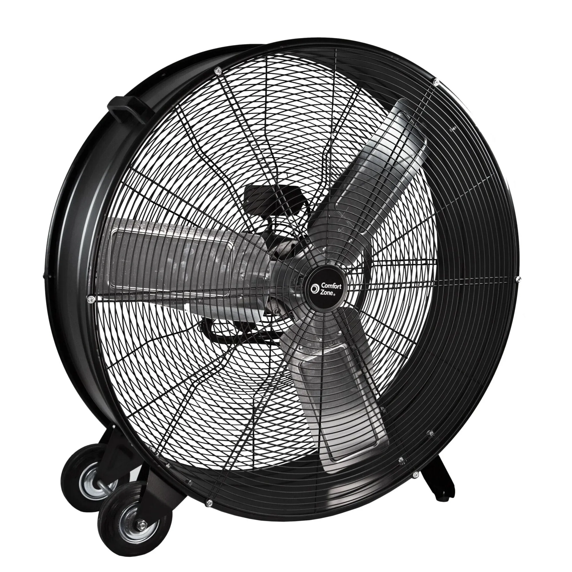 30in. High-Velocity Barrel Drum Fan, 9300 CFM, 2 Speeds