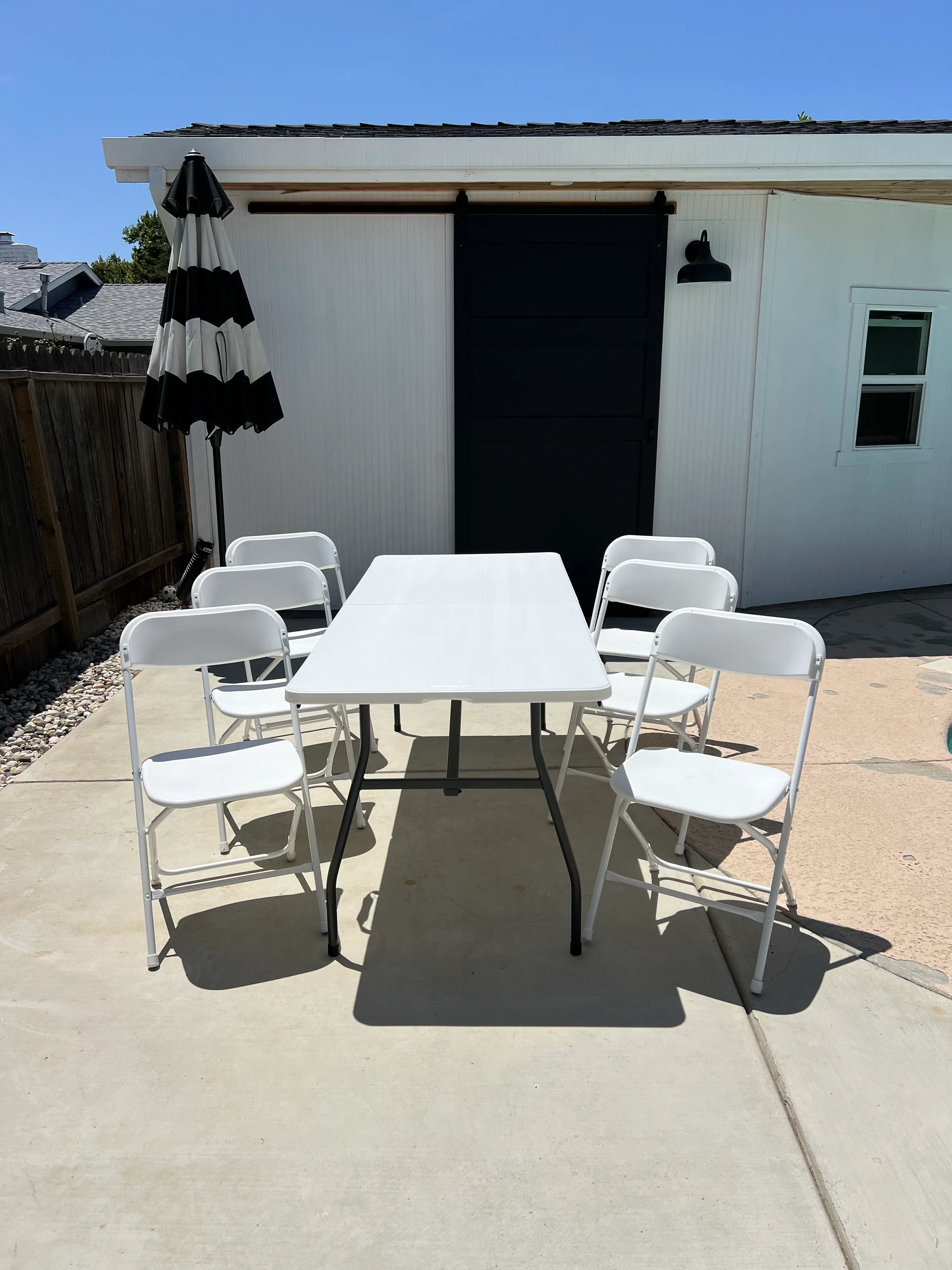 6 FT Rectangle Foldable Table