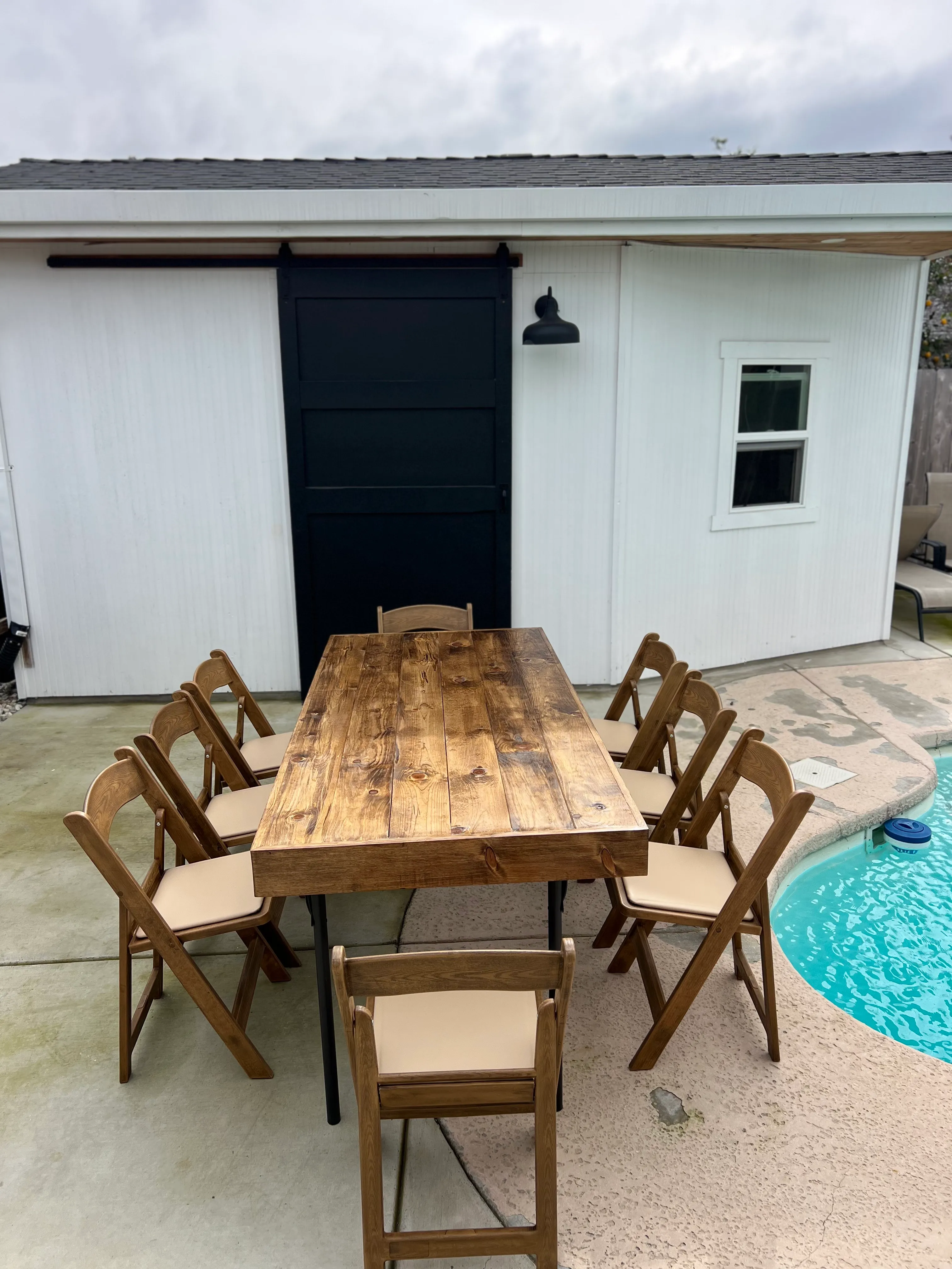 Farmhouse Table Overlay 6 FT