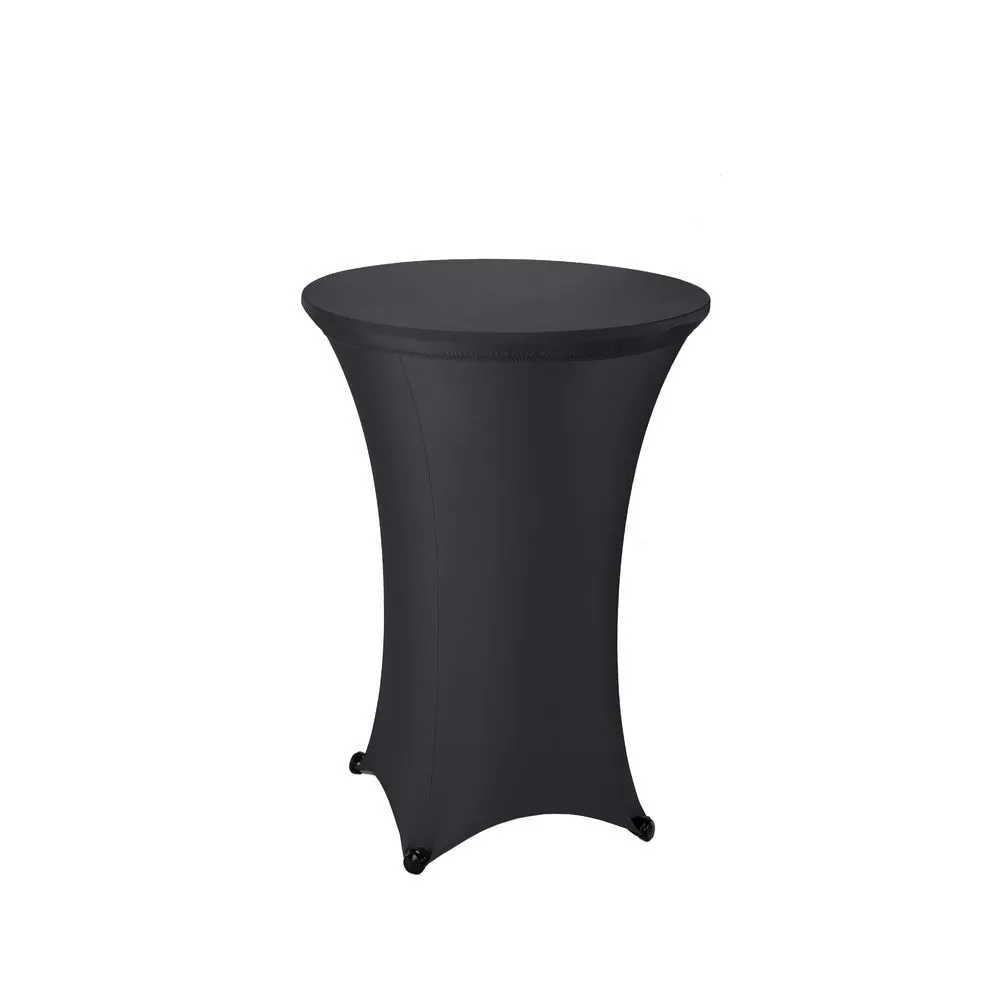 Black Cocktail Table Spandex Covers