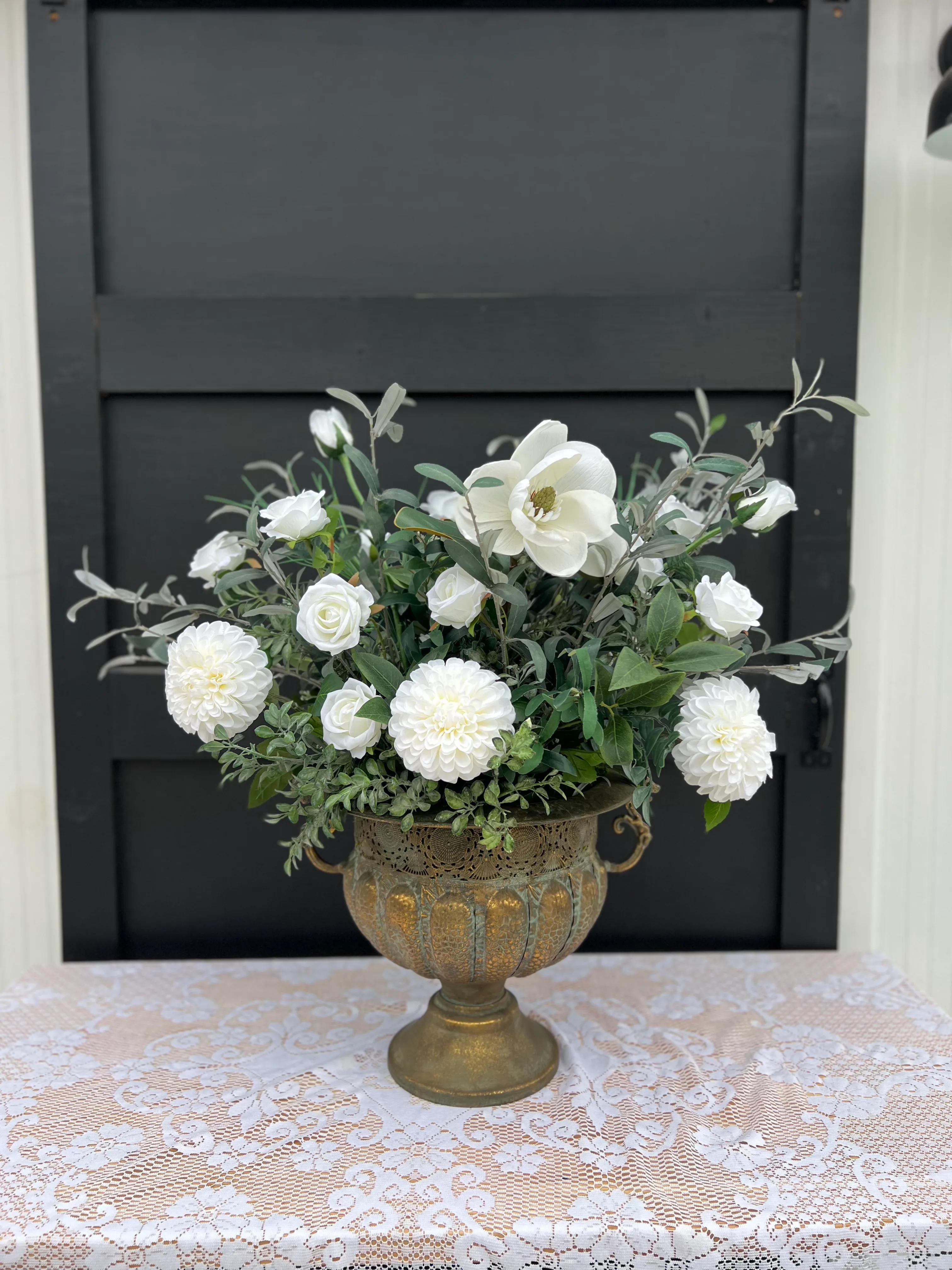 CeCe Grace Floral Arrangement Set of 2