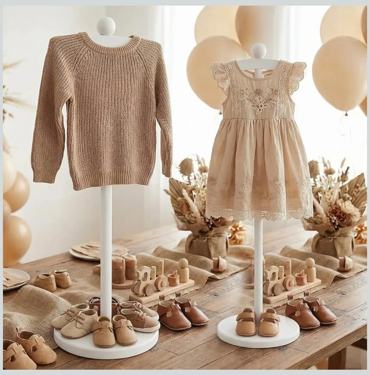 Baby Clothes Display Stand 