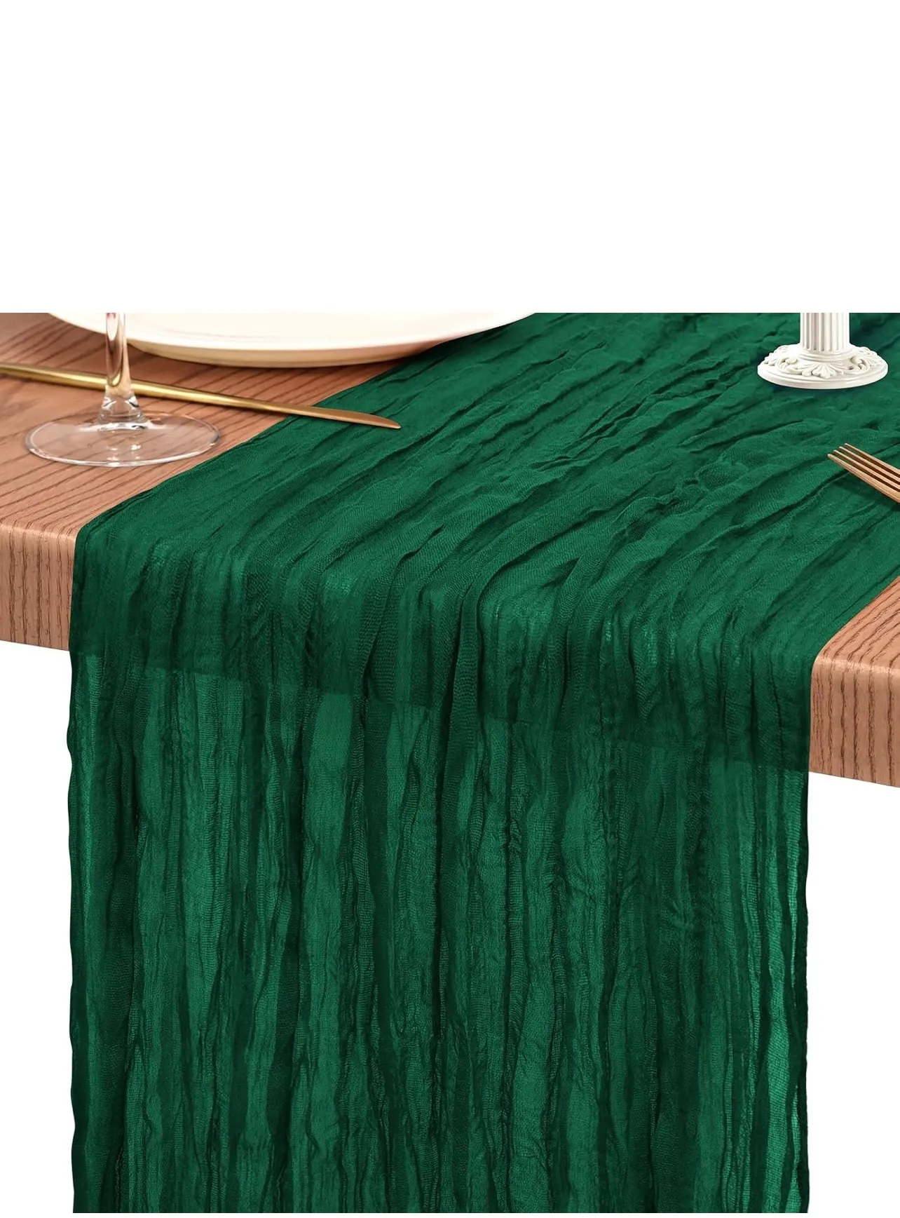 Emerald Green Cheesecloths