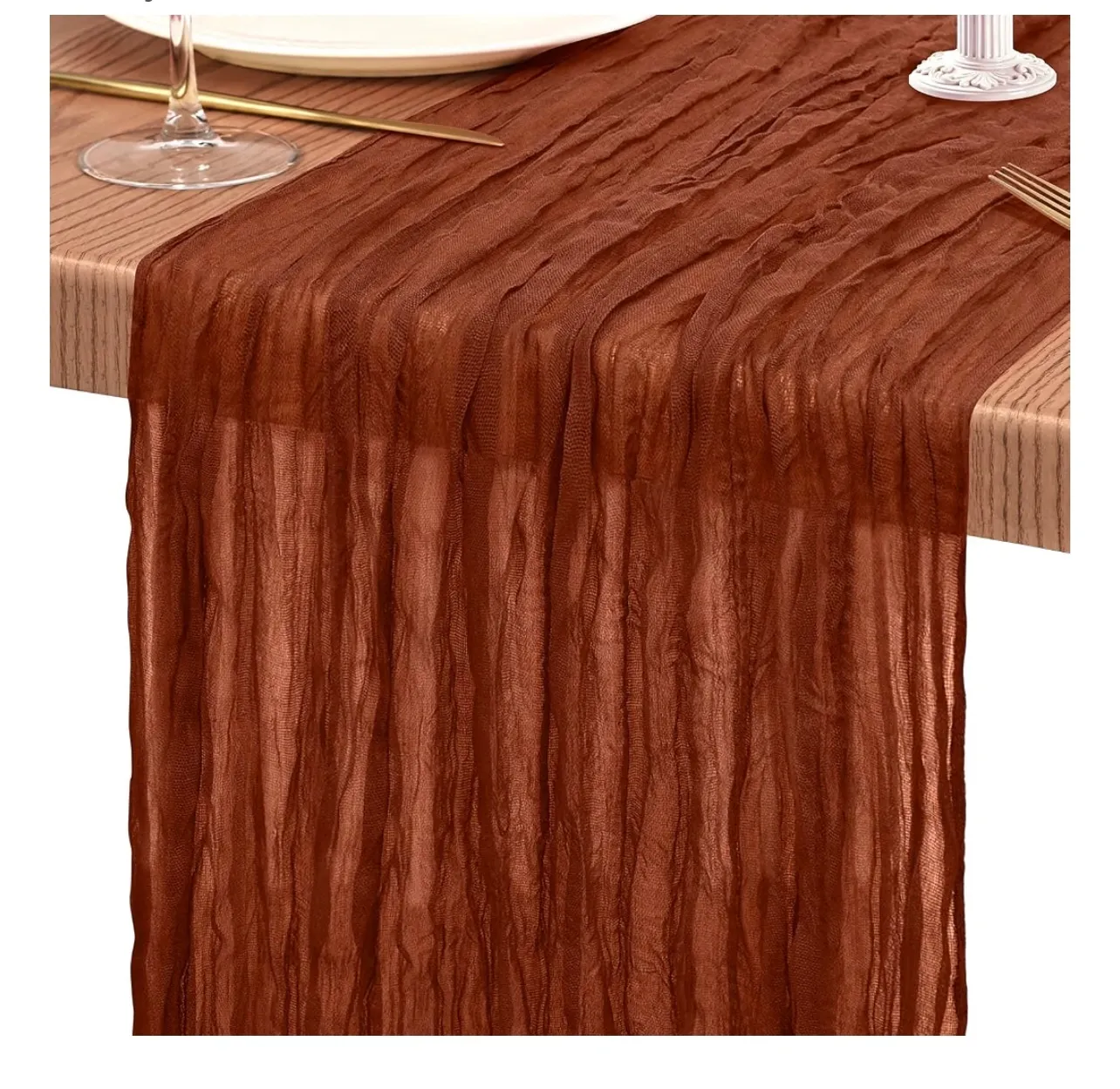Terra Cotta Cheesecloth 